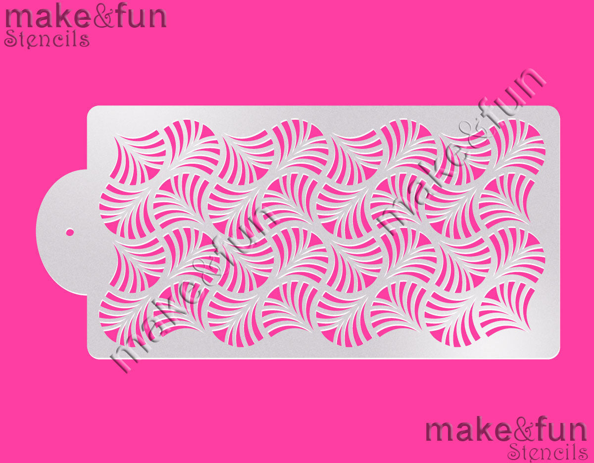 Abstract Cake Stencil, Face Painting Stencil||Animal Print Schablonen, Airbrush und Royal Icing