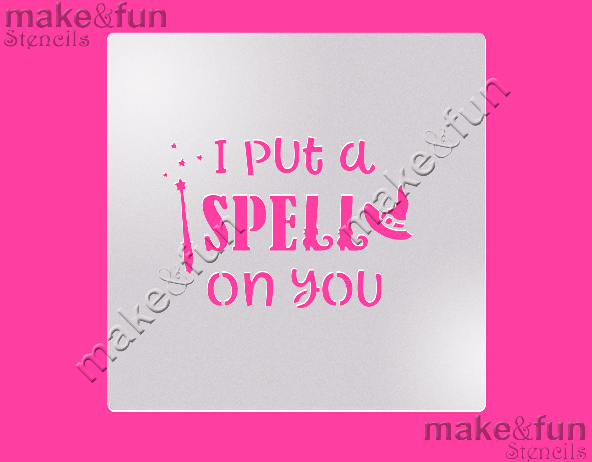 5.5" Halloween Cake Stencil, Airbrushing, Cookie Stencil|Torten Schablonen, Royal Icing Schablone