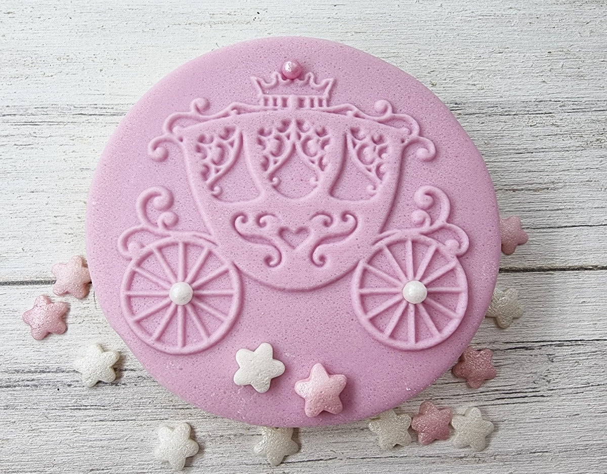 thumbnail image 2 of Welsh 'Cariad / Caru Ti' Love Embosser Stamp – For Fondant, Cupcakes & Cookies 2 of 6