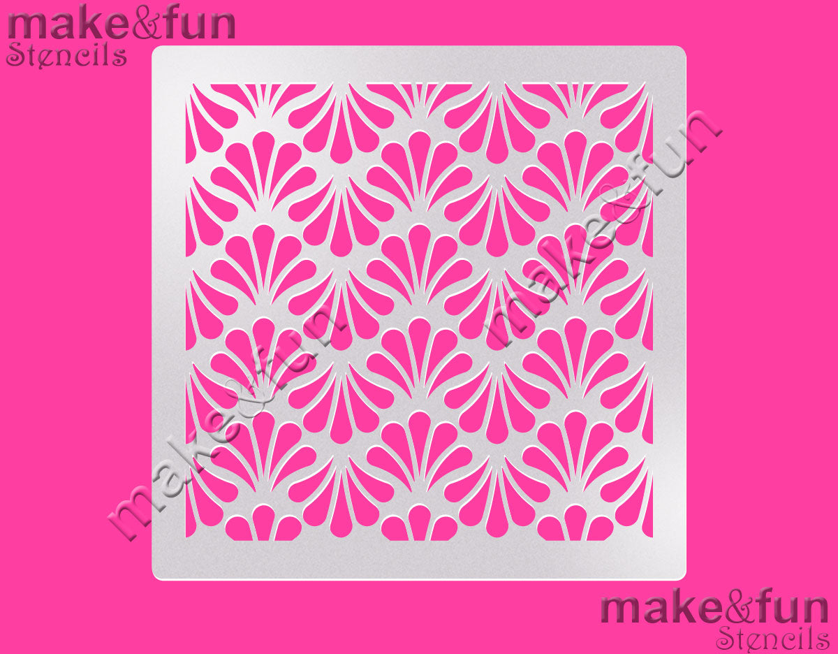 5.5"x5.5" Cookie Stencil, Airbrushing, Craft Stencil|Fellmuster Schablonen, Airbrush und Royal Icing