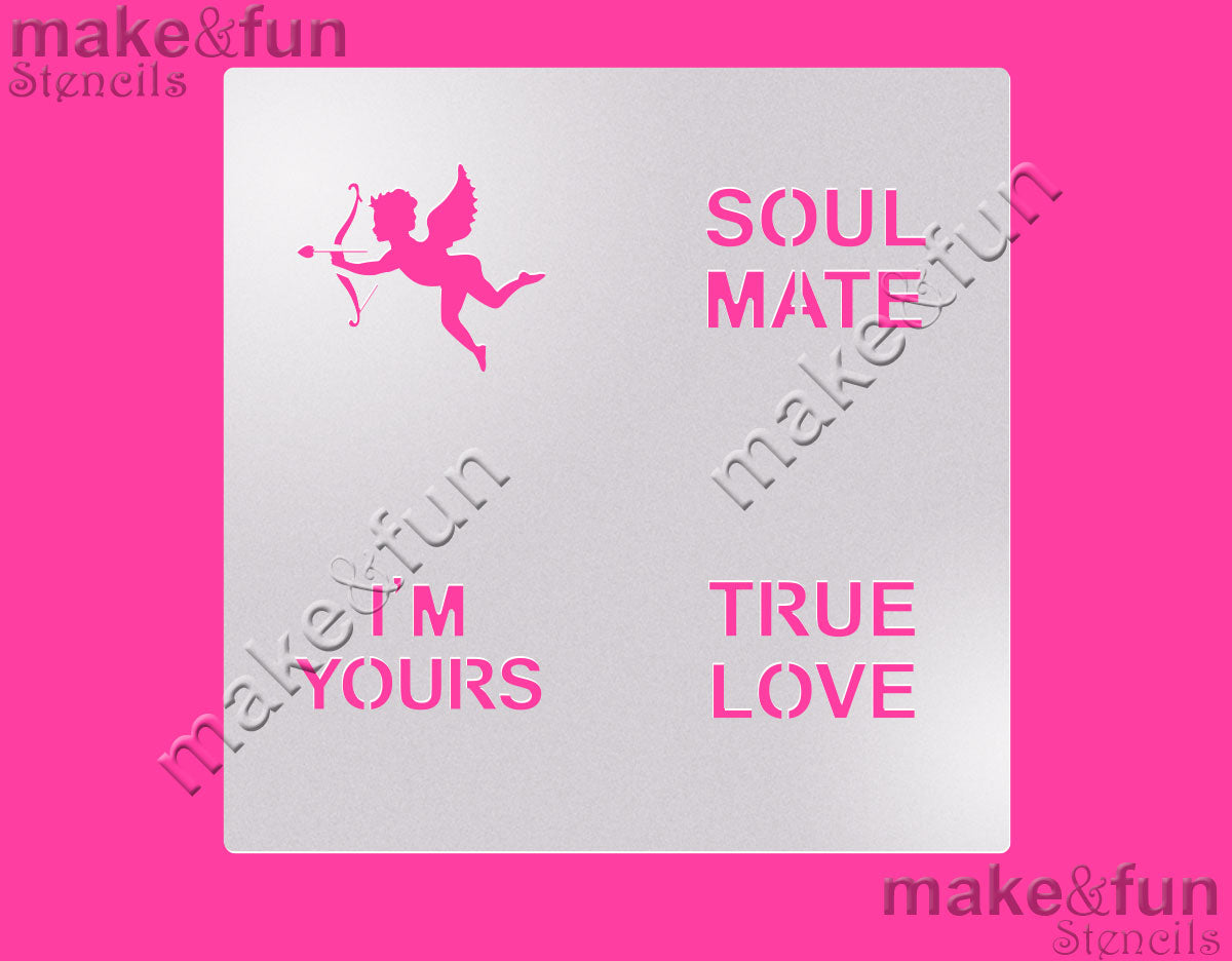 Valentines Stencil for chocolate covered Oreos|Kuchen Schablonen, Airbrush und Royal Icing