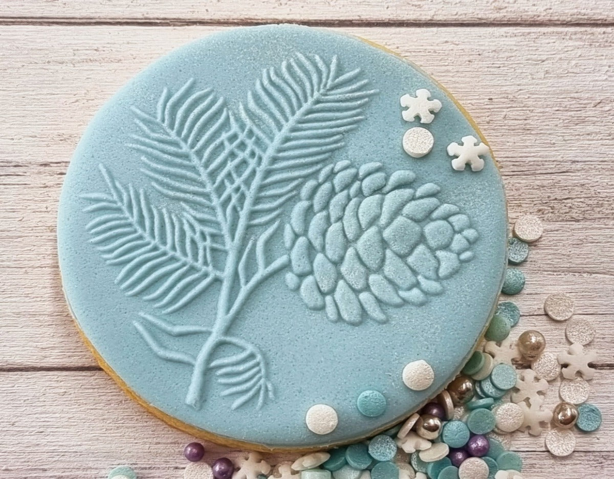 Acorn Fondant Embosser Stamp, Cookie|Designer Fondant Embosser Stamp
