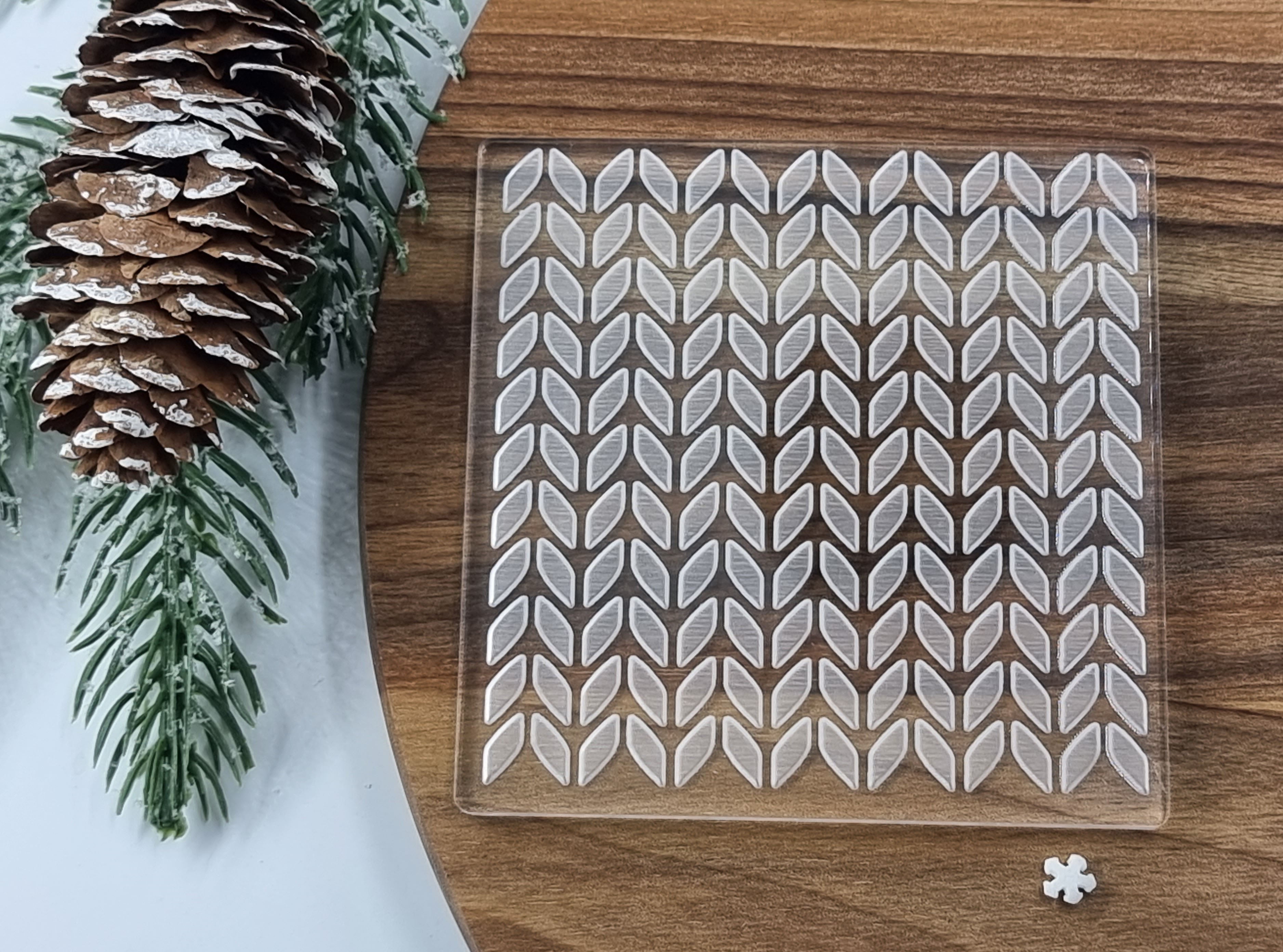 Christmas Cookie Fondant Embosser Stamp|Designer Fondant Embosser Stamp