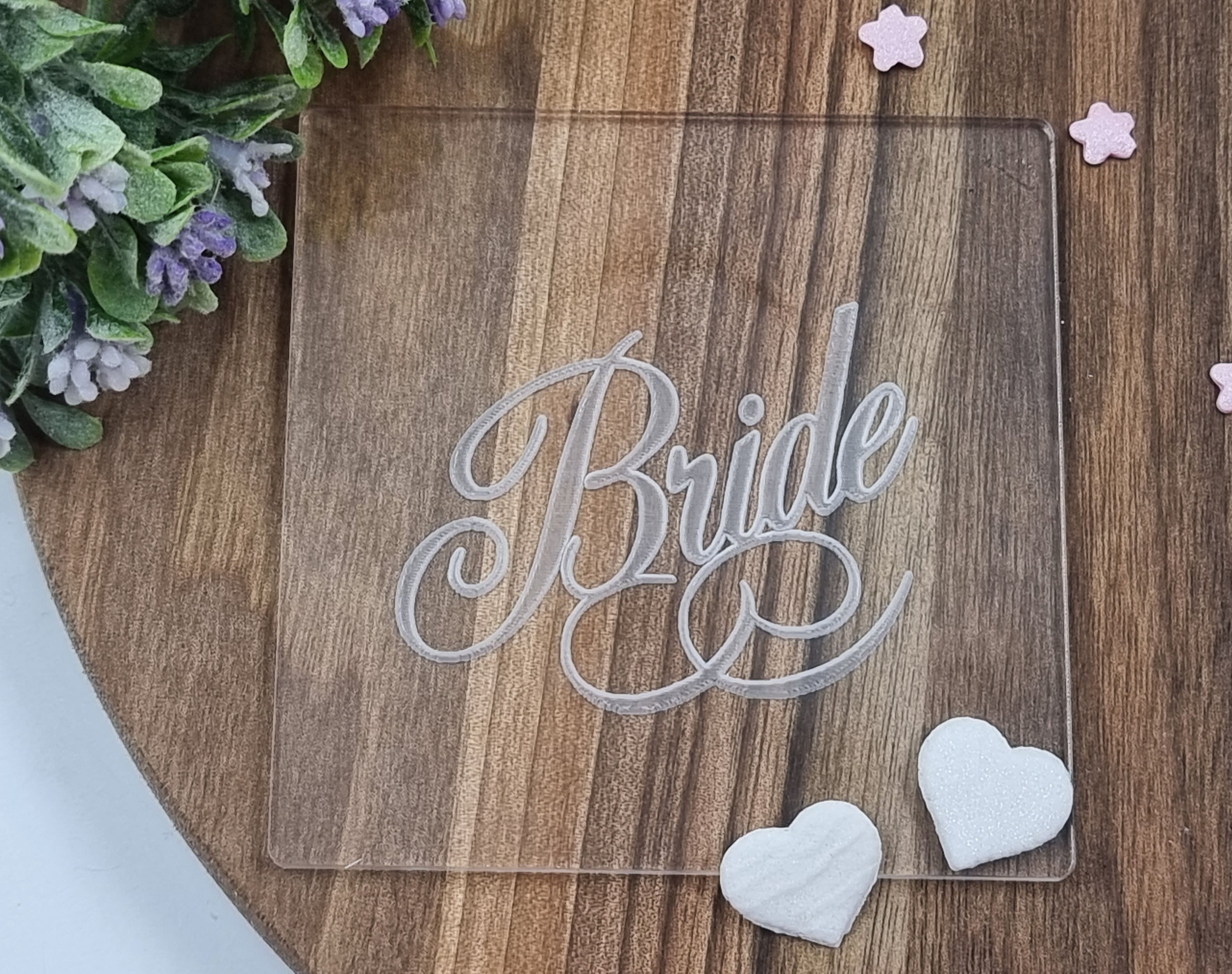 Valentines Wedding Fondant Embosser Stamp|Designer Fondant Embosser Stamp