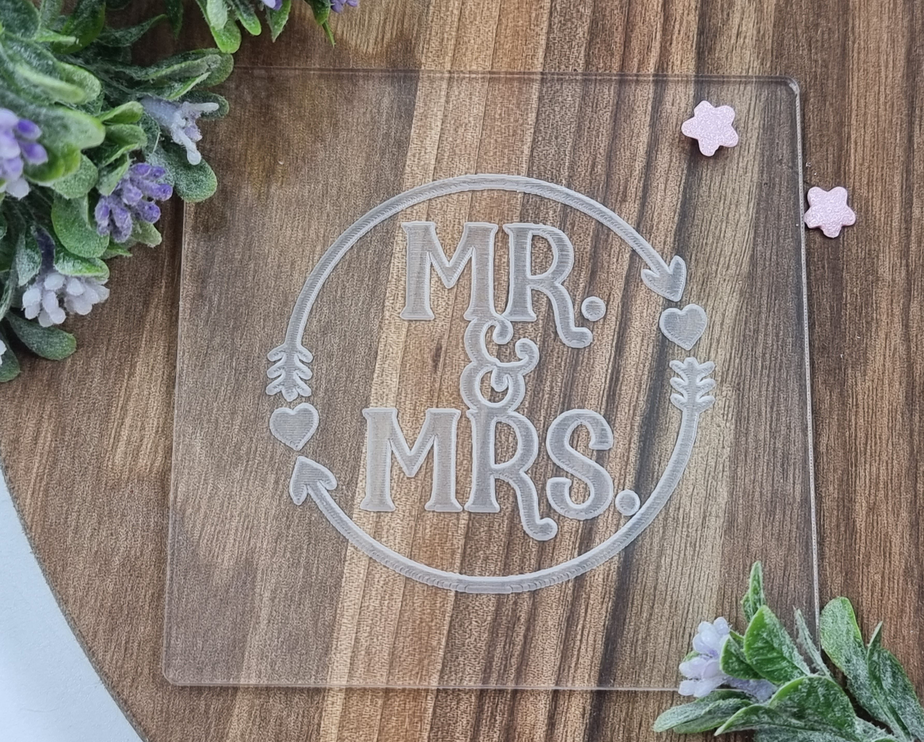 Valentines Wedding Fondant Embosser Stamp|Designer Fondant Embosser Stamp