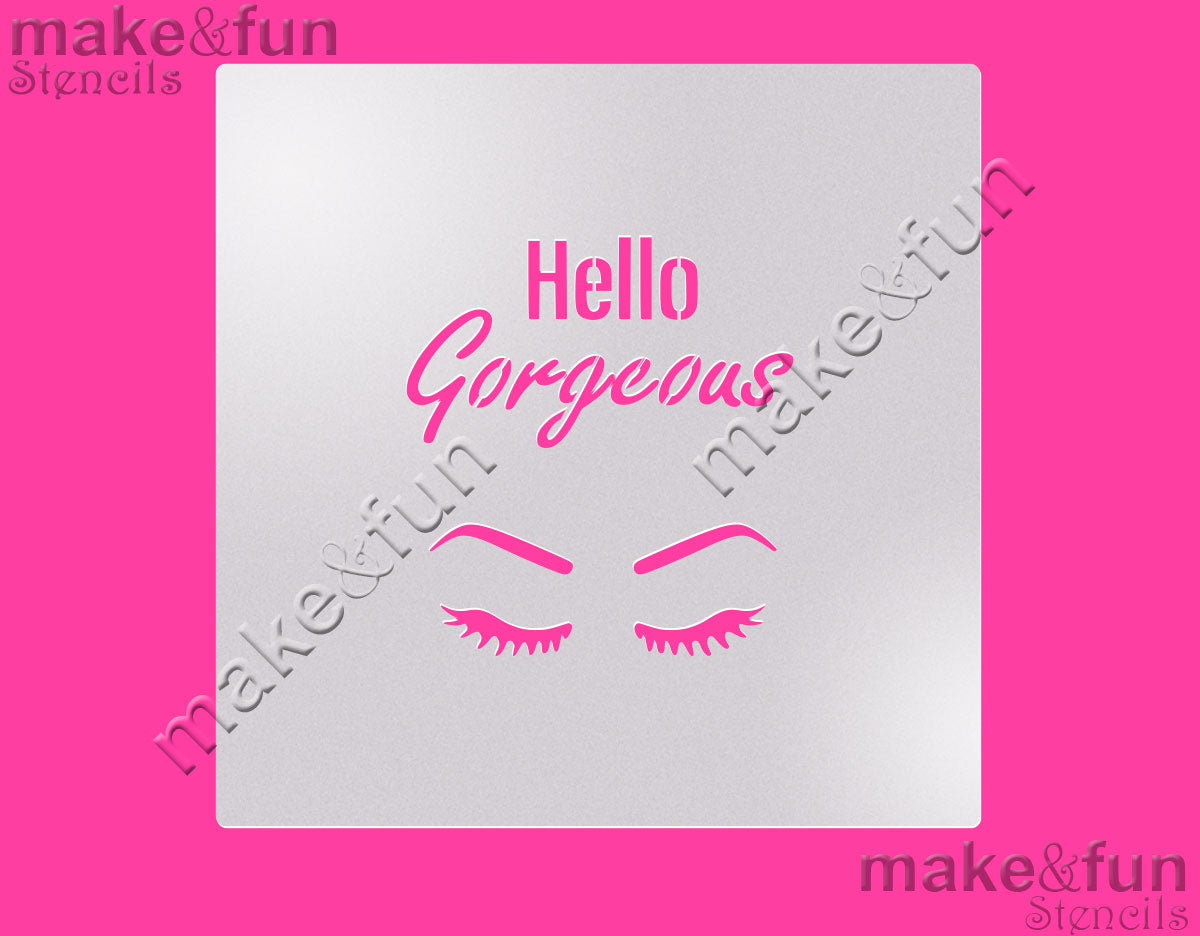 5.5"x5.5" Cookie Stencil, Airbrushing, Craft Stencil|Fellmuster Schablonen, Airbrush und Royal Icing