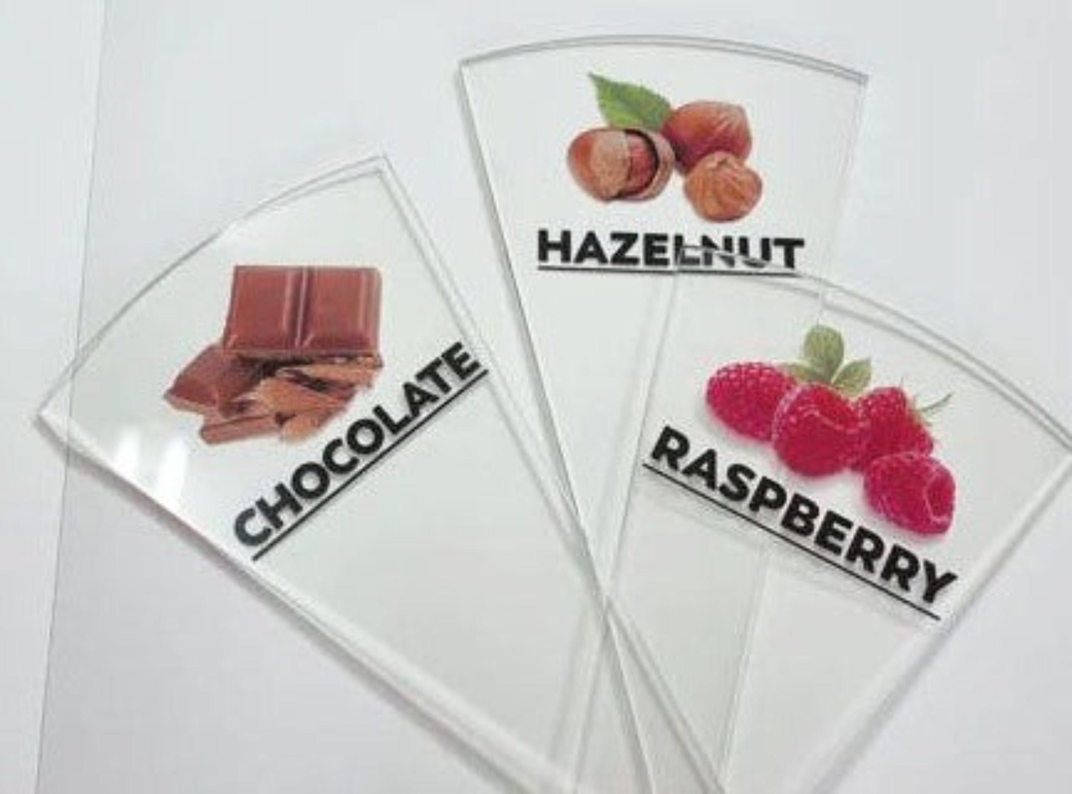 25 pcs Gelato Flavor Markers, Ice Cream Labels, Flavor Tags, Gelato Stickers, Ice cream sticks