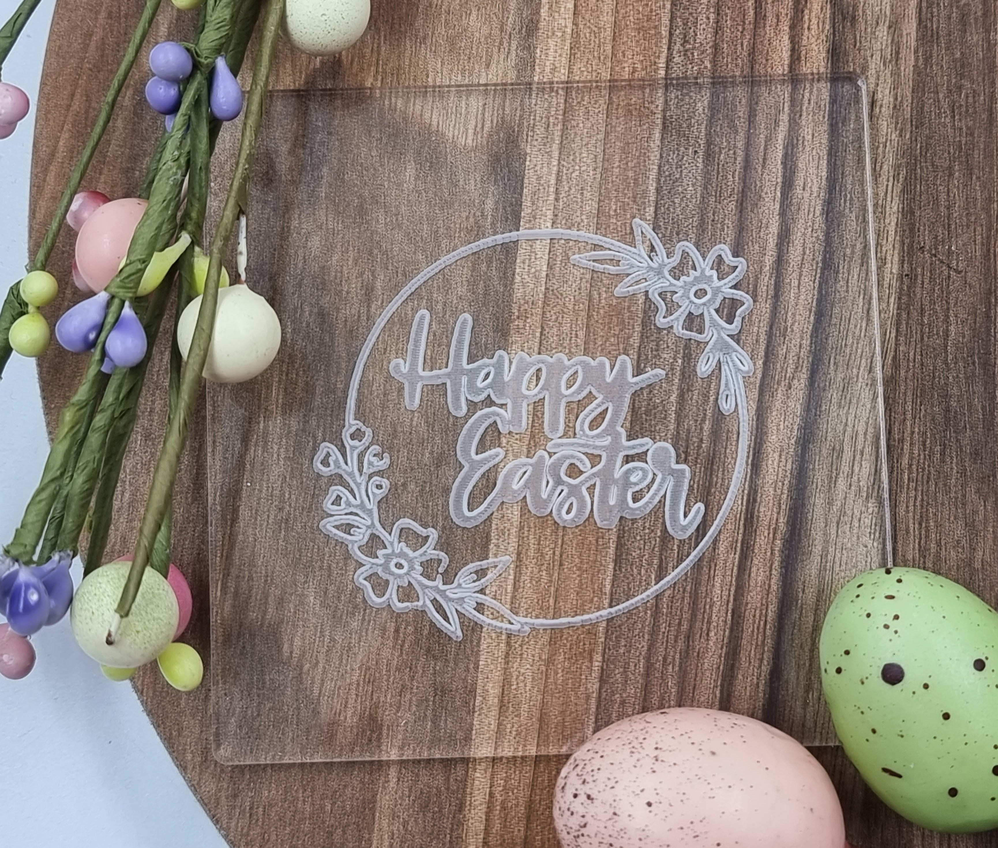 Easter Fondant Embosser Debosser Stamp|Designer Fondant Embosser Stamp