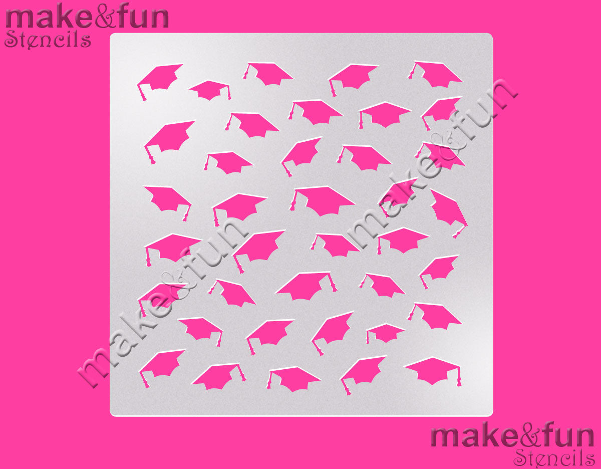 5.5"x5.5" Cookie Stencil, Heart, Craft Stencil|Fellmuster Schablonen, Airbrush und Royal Icing