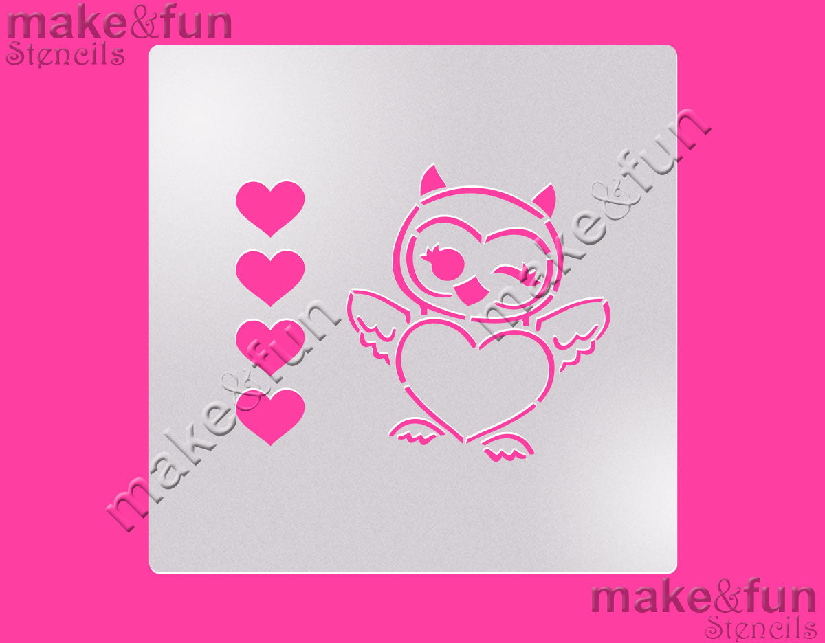 PYO Cookie Stencil, Cake Valentines Stencil|Geburstag Schablonen, Royal Icing