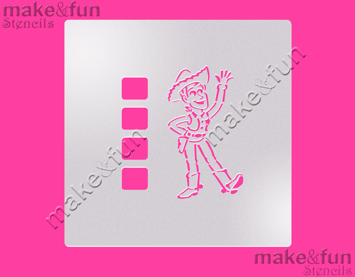 PYO Cookie Stencil, Cake Stencil, Toy Stencil, Royal Icing