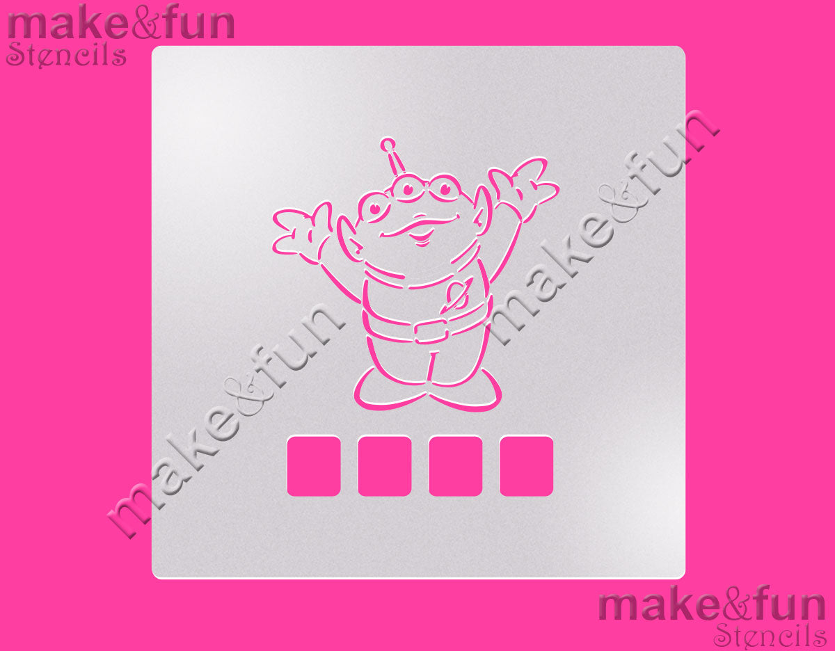 PYO Cookie Stencil, Cake Stencil, Toy Stencil, Royal Icing