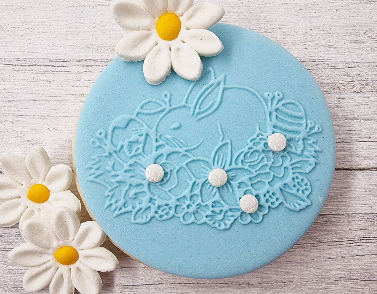 Designer Fondant Embosser Debosser Stamp