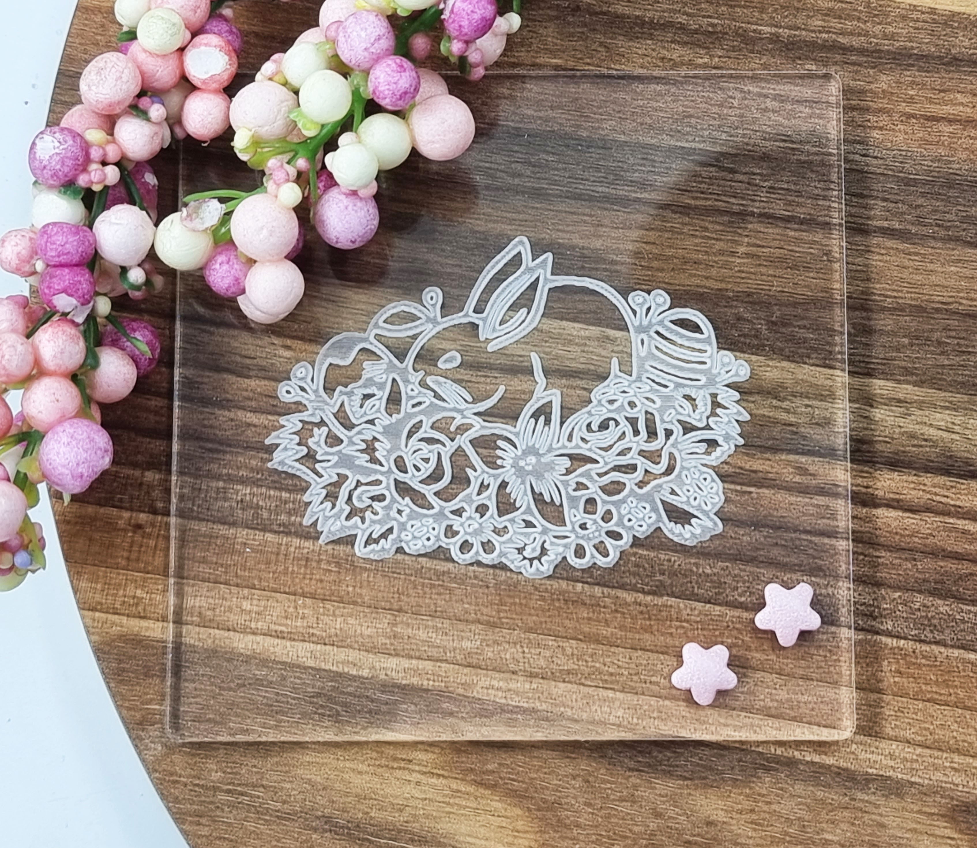 Easter Fondant Embosser Debosser Stamp|Designer Fondant Embosser Stamp