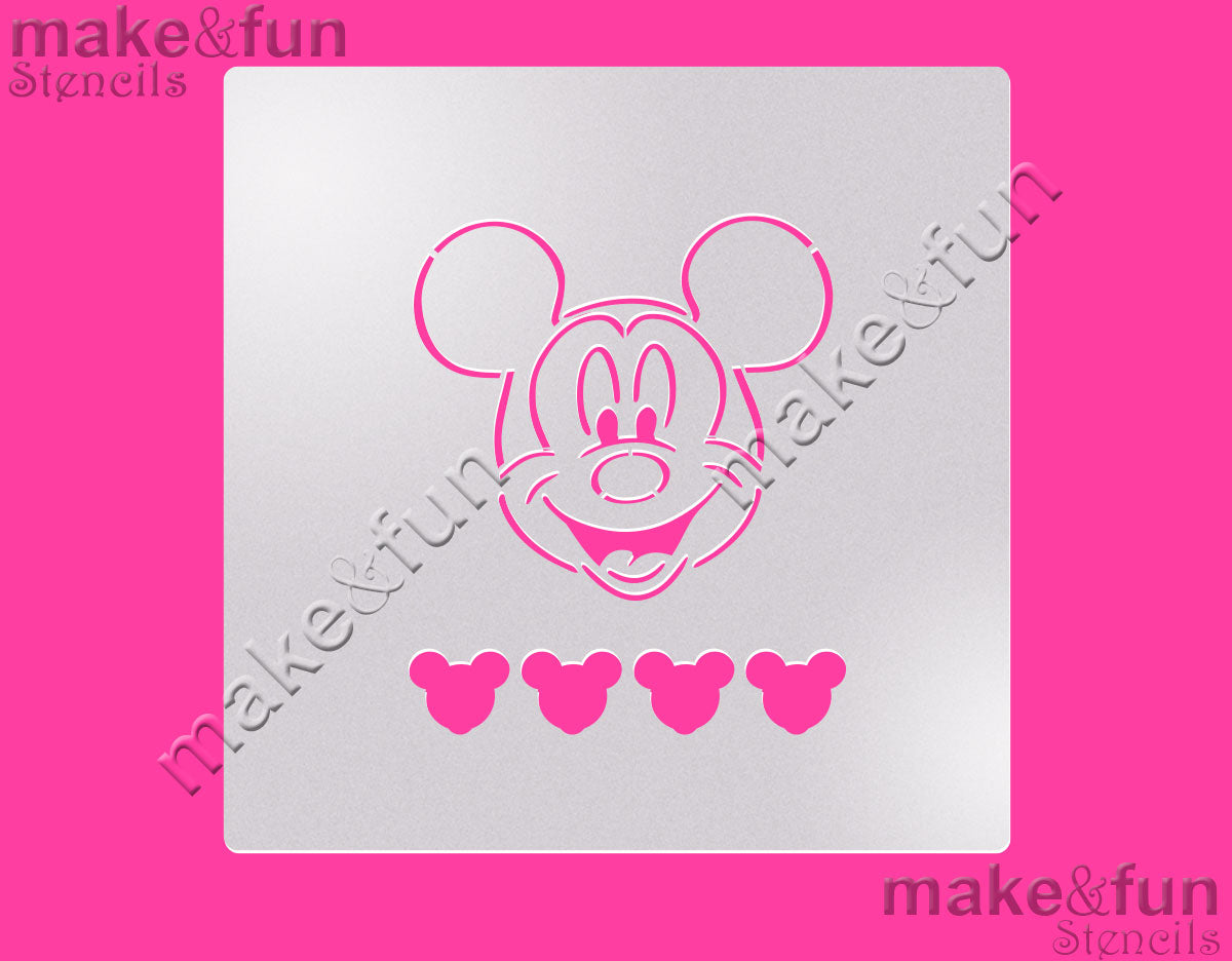 PYO Cookie Stencil, Face Painting Stencil, Royal Icing