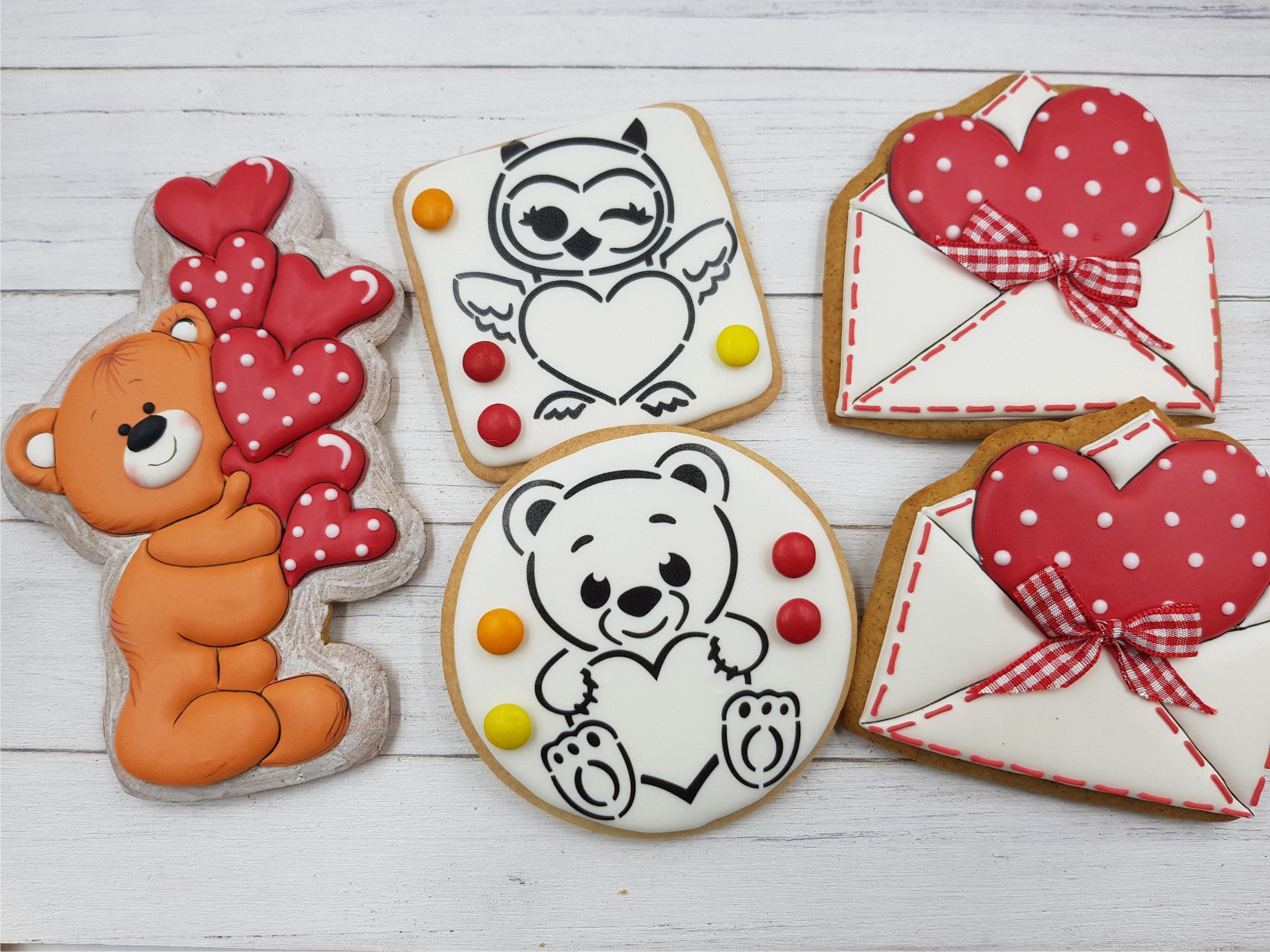 PYO Cookie Stencil, Cake Valentines Stencil|Geburstag Schablonen, Royal Icing