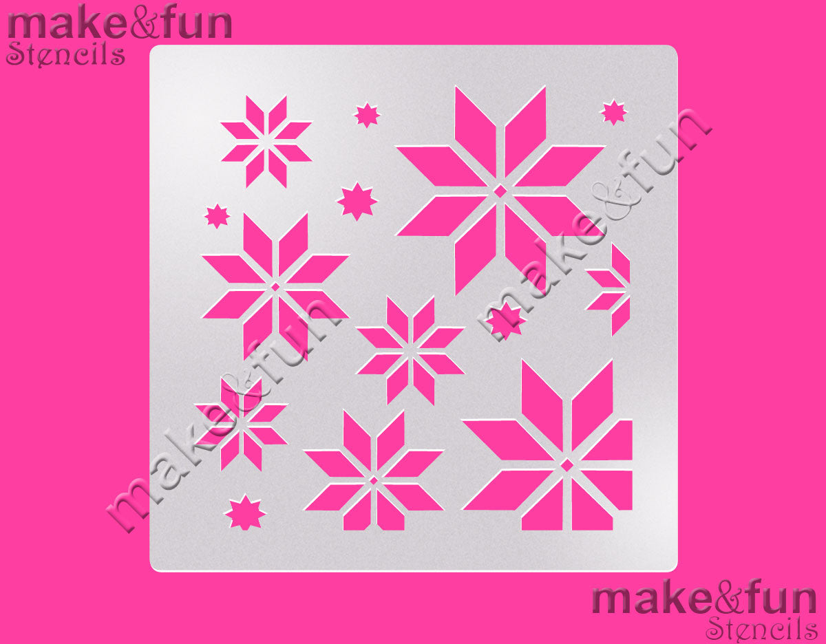 Christmas Cookie Stencil, Airbrush Stencil|Weihnachten Schablone, Torten Schablonen