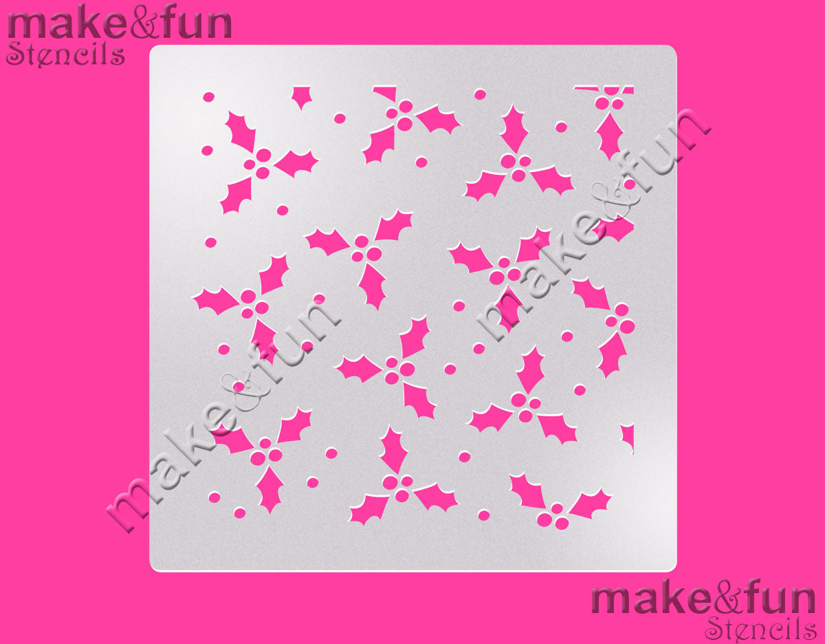 Christmas Cookie Stencil, Airbrush Stencil|Weihnachten Schablonen, Torten Schablone