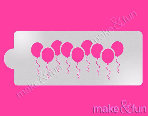 A5 Designer Stencil For Cake Art Craft Reusable Airbrush Painting Happy  Birthday