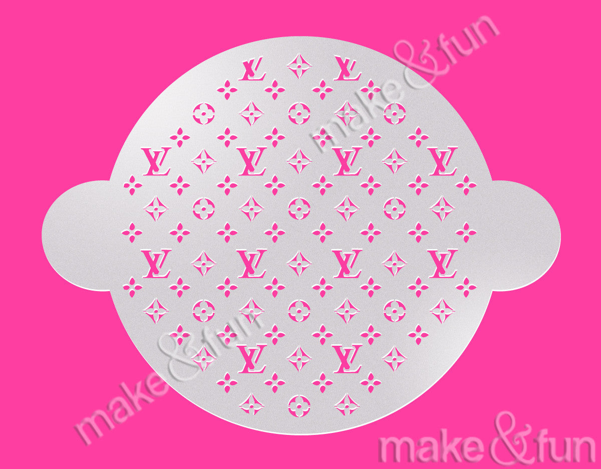 Designer Stencil, Airbrushing Cookie Stencil|Designer Schablonen, Torten Shablonen Fashion