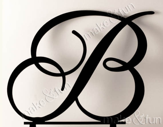 Cake Topper, Letter Wedding Topper| Torten Hochzeit Topper, Kuchen Topper