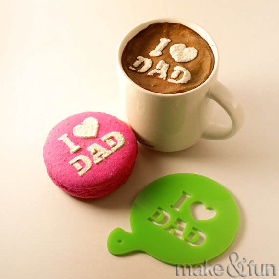 Coffee Stencil, Cookie Stencil, Stencil|Kaffee Schablone, Keks Schablonen