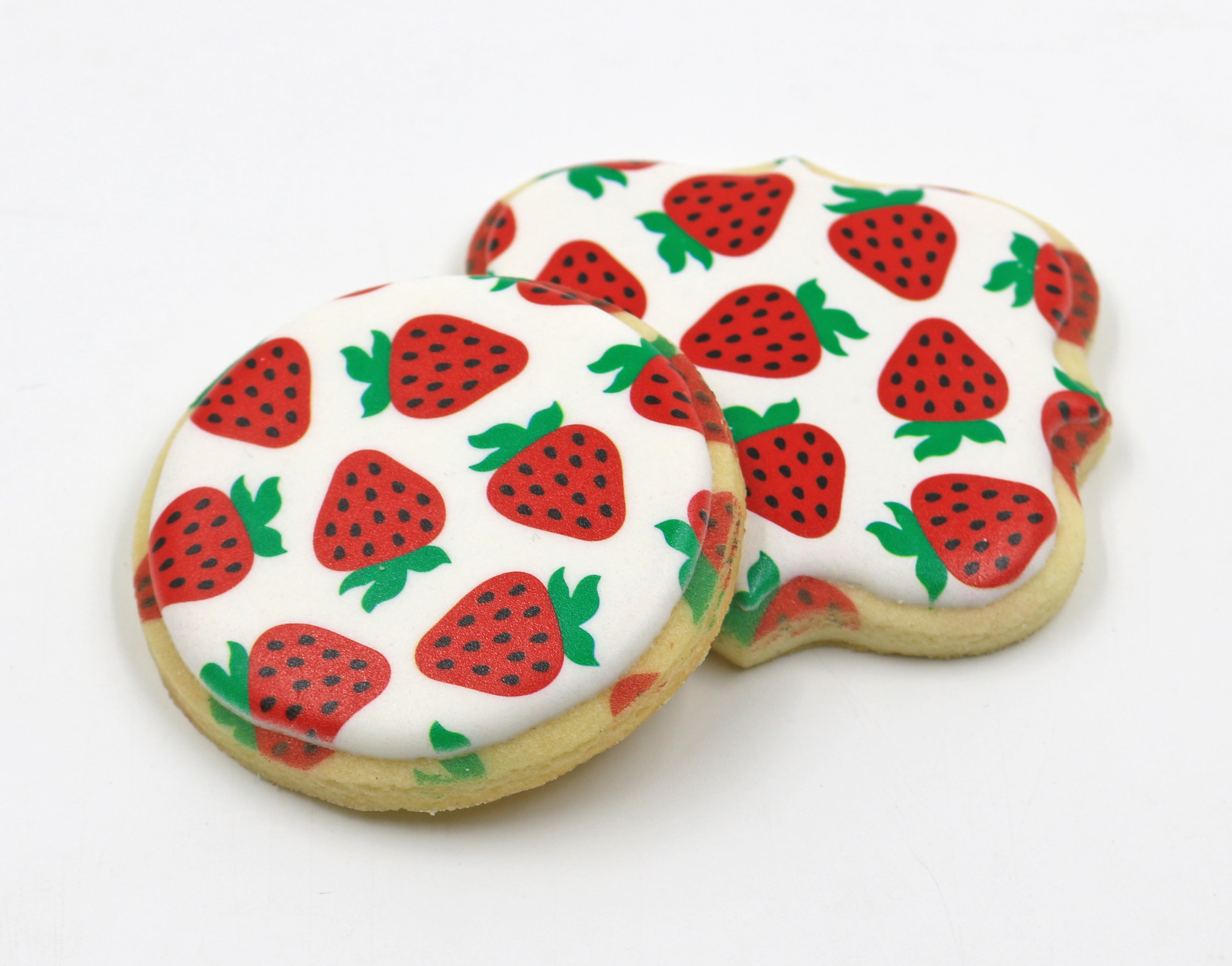 3 Piece Stencil set, strawberry Cookie Stencil|Fellmuster Schablonen, Airbrush und Royal Icing