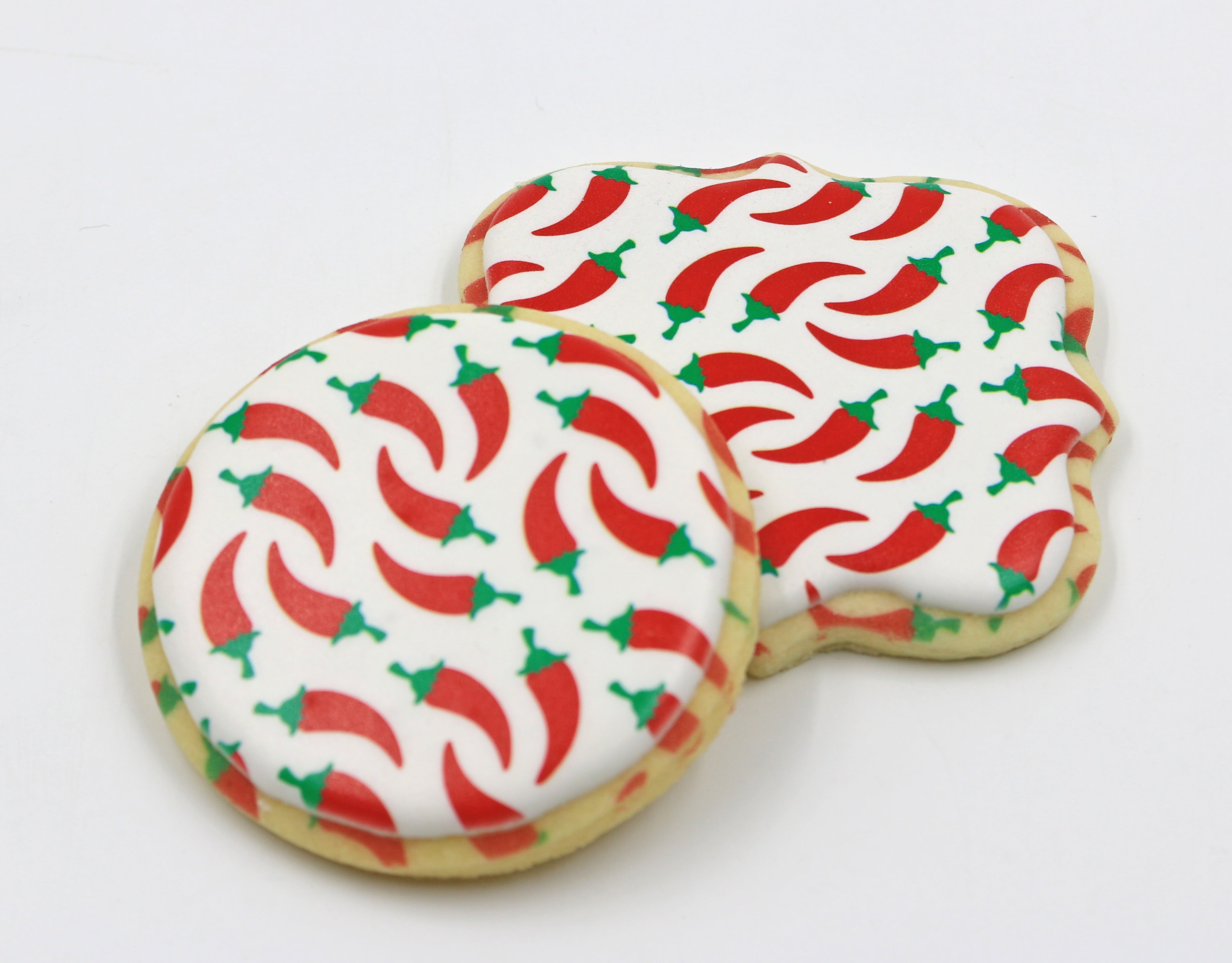 2 Piece Stencil set, Paprika Cookie Stencil Airbrushing and Royal Icing