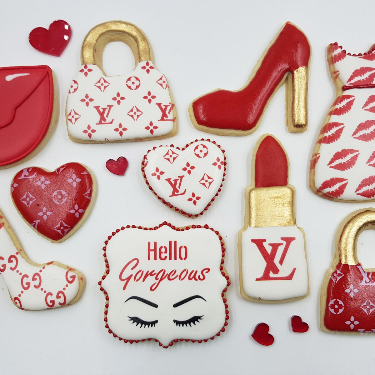 Louis Vuitton Designer Handbag Cookies - Bakers and Artists