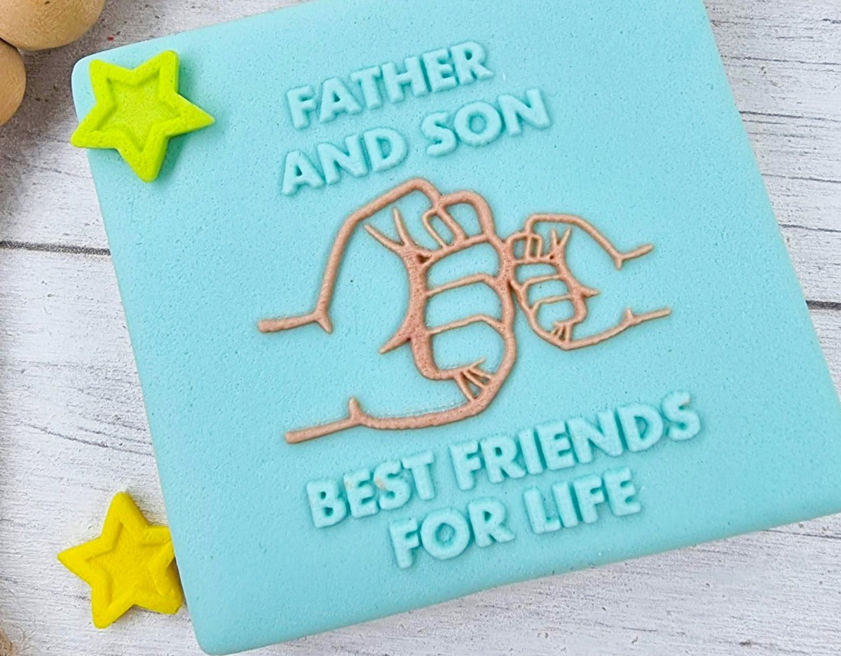 Father Day Fondant Embosser Stamp Cookie Stamp