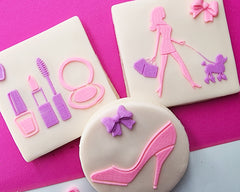 Birthday 3pcs Embosser Stamp, Cookie|Designer Fondant Embosser Stamp