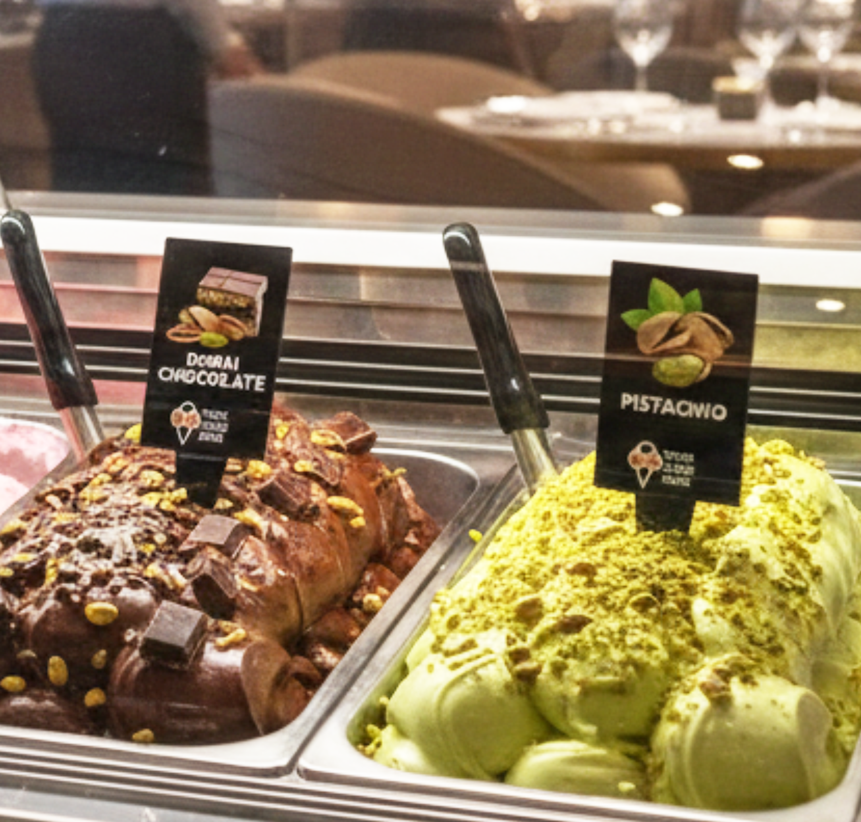 12pcs Gelato Flavor Markers, Ice Cream Labels, Flavor Tags