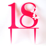 Cake Topper Birthday, Girl Birthday Decor| Torten Topper, Zahl Kuchen Topper