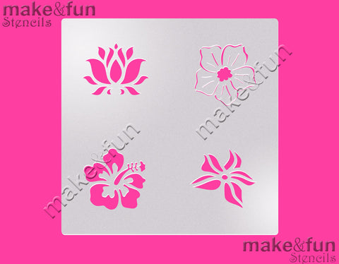 Flowers cookie Stencil for chocolate covered Oreos|Kuchen Schablonen, Airbrush und Royal Icing
