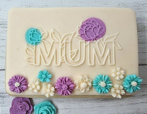 Mothers Day Fondant Embosser Debosser Stamp|Designer Fondant Embosser Stamp