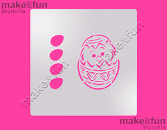 PYO Cookie Stencil, Cake Stencil, Easter Stencil|Easter Schablonen, Airbrush und Royal Icing