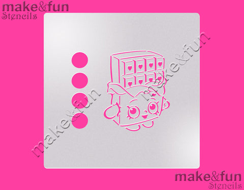 PYO Cookie Stencil, Cake Stencil, DYO Stencil|Geburstag Schablonen, Airbrush und Royal Icing