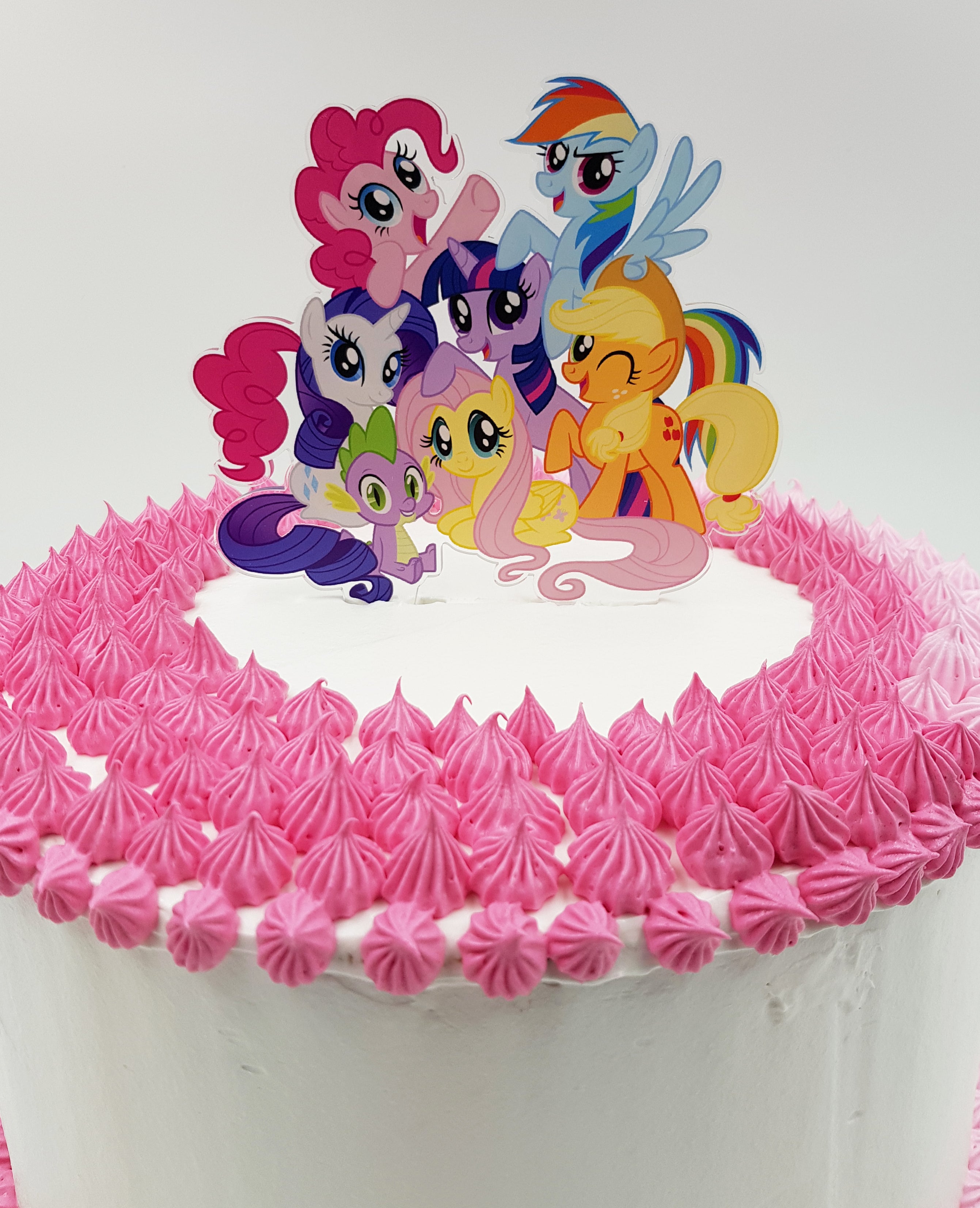 Pony Cake Topper, Acrylic glass topper| Torten Hochzeit Topper