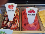 12 pcs Gelato Flavor Markers, Ice Cream Flavor Signs Labels, Tags, Gelato Stickers, Ice Cream Sticks