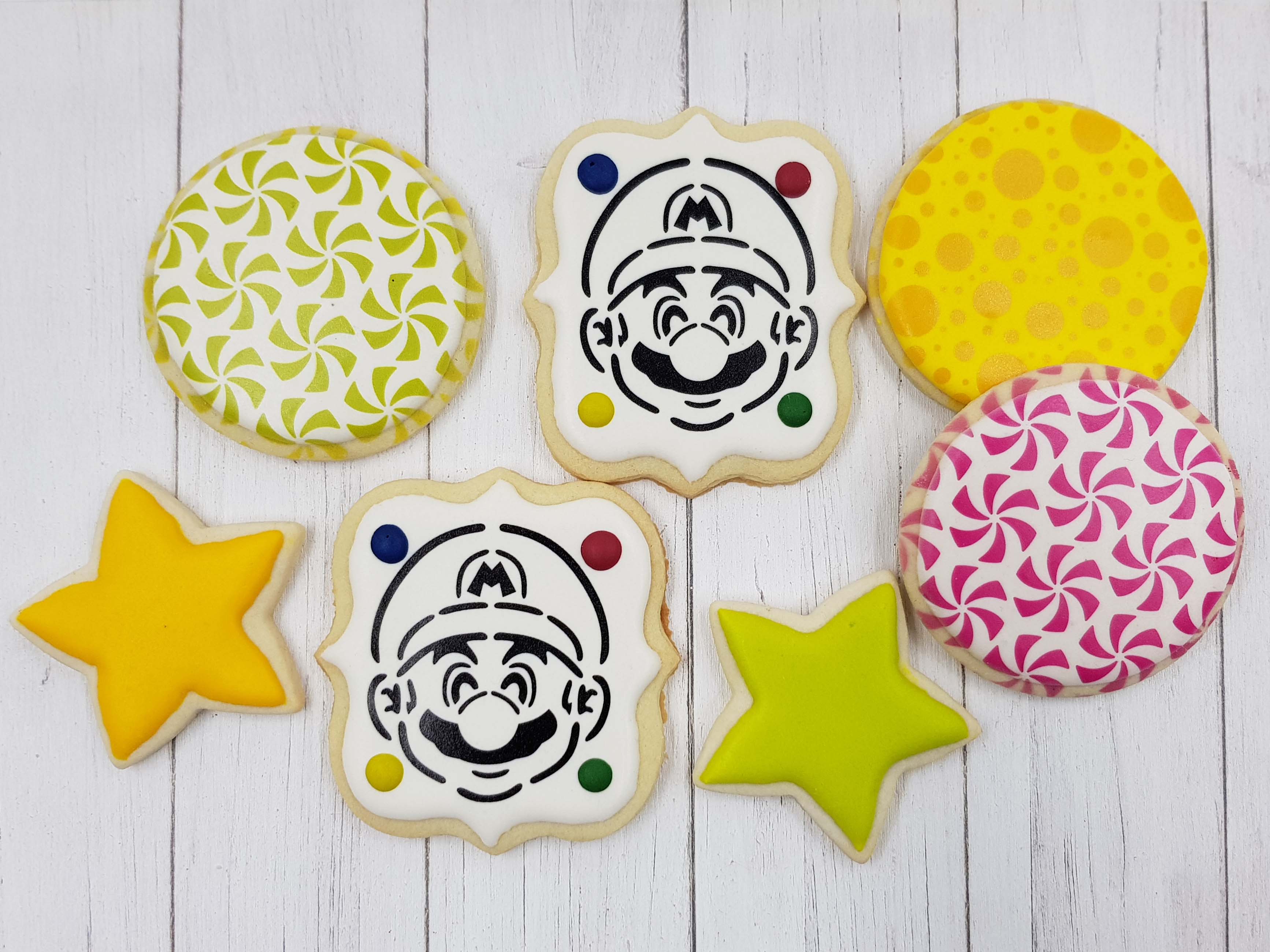 PYO Cookie Stencil, Face Painting Stencil, Royal Icing