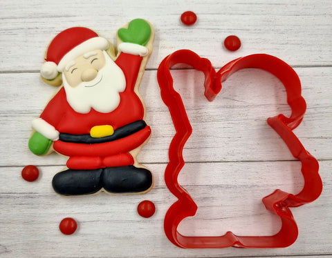Christmas Cookie Cutter, Santa Cookie Cutter, Cake