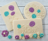 Mothers Day Fondant Embosser Debosser Stamp|Designer Fondant Embosser Stamp