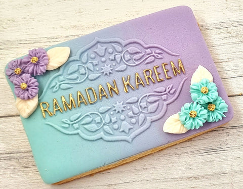 Ramadan Kareem Fondant Embosser |Designer Fondant Embosser Stamp