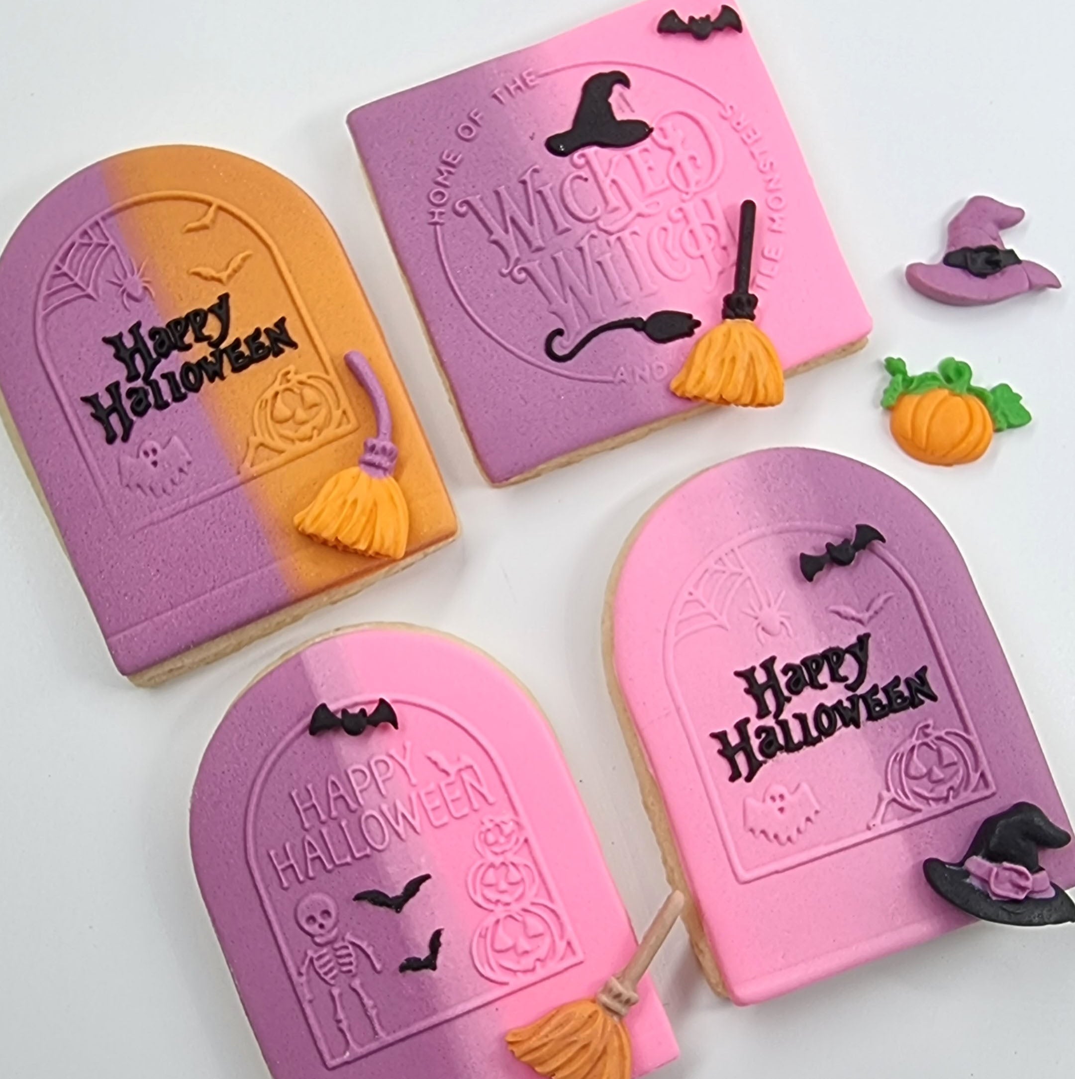 Halloween Fondant Embosser Stamp Spell|Designer Fondant Embosser Stamp