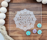 Ramadan Fondant Embosser, Cookie Debosser |Designer Fondant Embosser Stamp