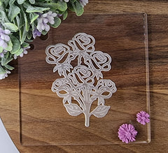 Mothers Day Fondant Embosser Debosser Stamp|Designer Fondant Embosser Stamp