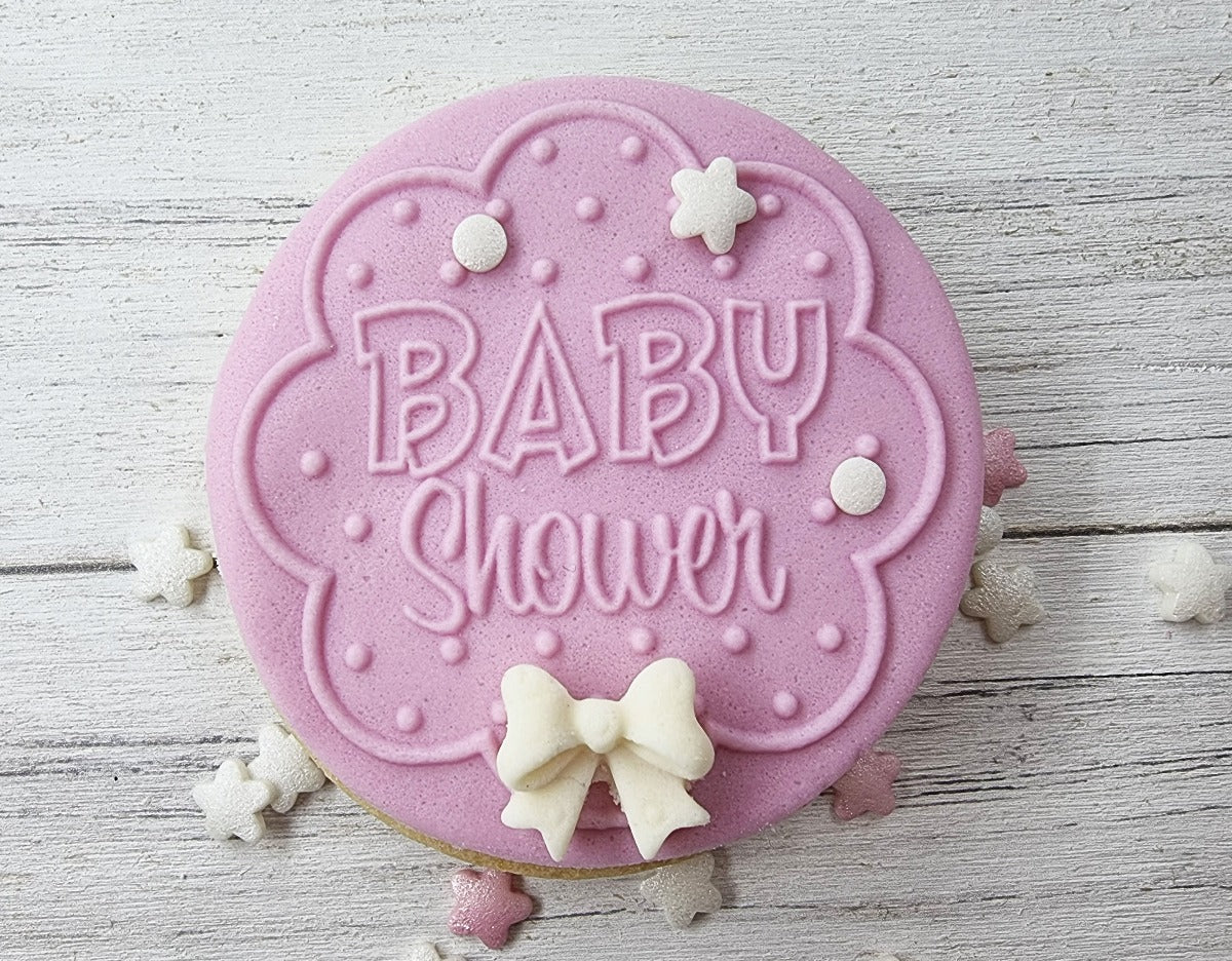 Baby Shower Fondant Embosser Stamp|Designer Fondant Embosser Stamp