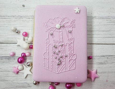 Christmas Cookie Fondant Embosser Stamp|Designer Fondant Embosser Stamp