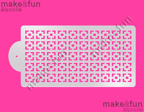 Abstract Cake Stencil, Face Painting Stencil||Animal Print Schablonen, Airbrush und Royal Icing
