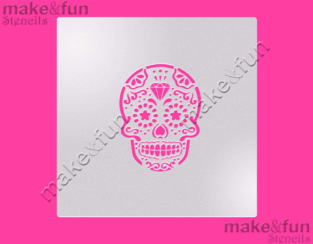 5.5"x5.5" Cookie Stencil Face Painting Stencil|Fellmuster Schablonen, Royal Icing